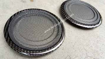 BMW F22 F23 F87 M2 Carbon fiber door speaker covers