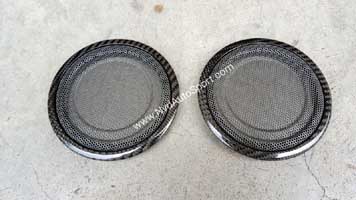 BMW F22 F23 F87 M2 Carbon fiber door speaker covers