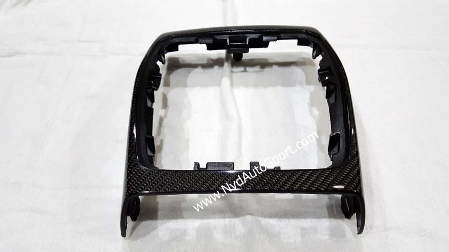 BMW G20, G22, G80 M3, G82 M4 Carbon fiber center console rear end trim