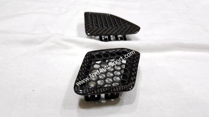 BMW G20, G22, G80 M3, G82 M4 Carbon fiber interior Defroster Vents