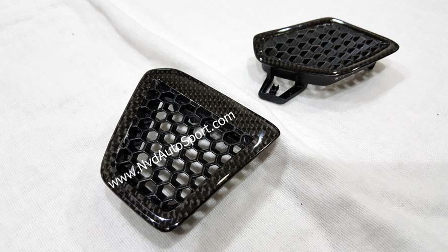 BMW G20, G22, G80 M3, G82 M4 Carbon fiber interior Defroster Vents