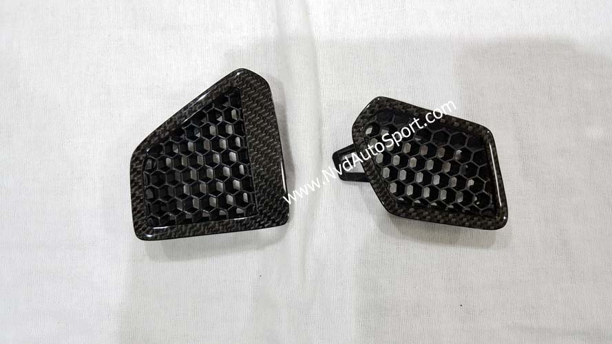 BMW G20, G22, G80 M3, G82 M4 Carbon fiber interior Defroster Vents