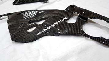 BMW G20, G22, G80 M3, G82 M4 Carbon fiber headlamp cover