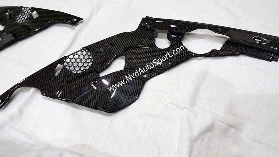 BMW G20, G22, G80 M3, G82 M4 carbon fiber headlamp covers