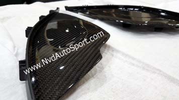 BMW G20, G22, G80 M3, G82 M4 Carbon fiber interior dash end caps