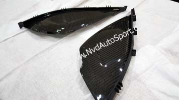 BMW G20, G22, G80 M3, G82 M4 Carbon fiber interior dash end caps