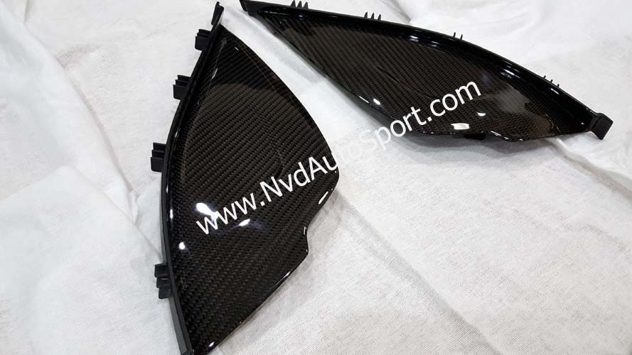 BMW G20, G22, G80 M3, G82 M4 Carbon fiber interior dash end caps