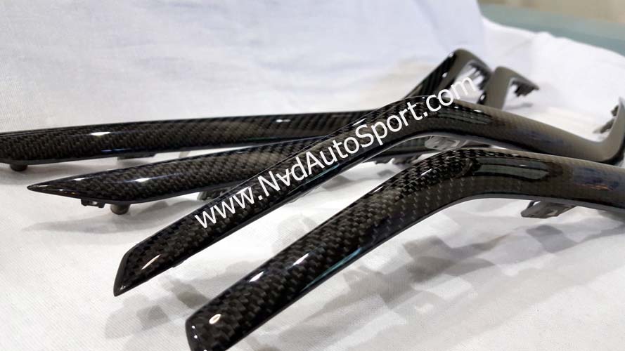 BMW G20, G22, G80 M3, G82 M4 Carbon fiber interior door trims