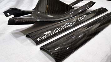 BMW G20, G22, G80 M3, G82 M4 Carbon fiber interior inner door sills