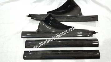 BMW G20, G22, G80 M3, G82 M4 Carbon fiber interior inner door sills