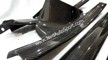 BMW G20, G22, G80 M3, G82 M4 Carbon fiber interior inner door sills