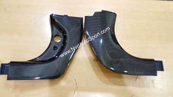 BMW G20, G22, G80 M3, G82 M4 Carbon fiber lower kick panels