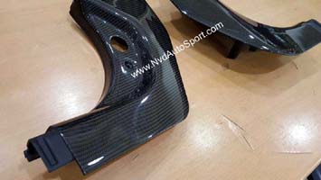 BMW G20, G22, G80 M3, G82 M4 Carbon fiber lower kick panels