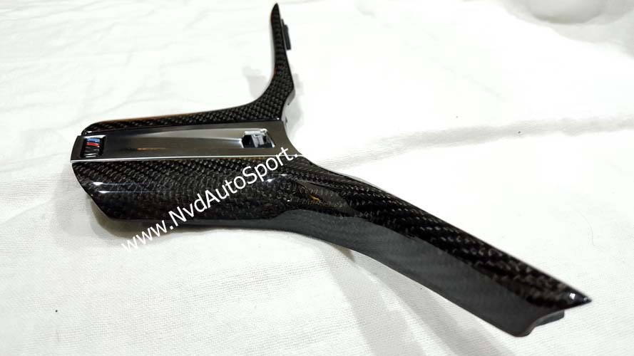 BMW G20, G22, G80 M3, G82 M4 Carbon fiber M lower steering wheel trim