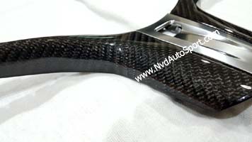 BMW G20, G22, G80, G82 Carbon fiber Steering wheel trim