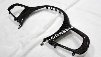 BMW G20, G22, G80 M3, G82 M4 Carbon fiber upper steering wheel trim