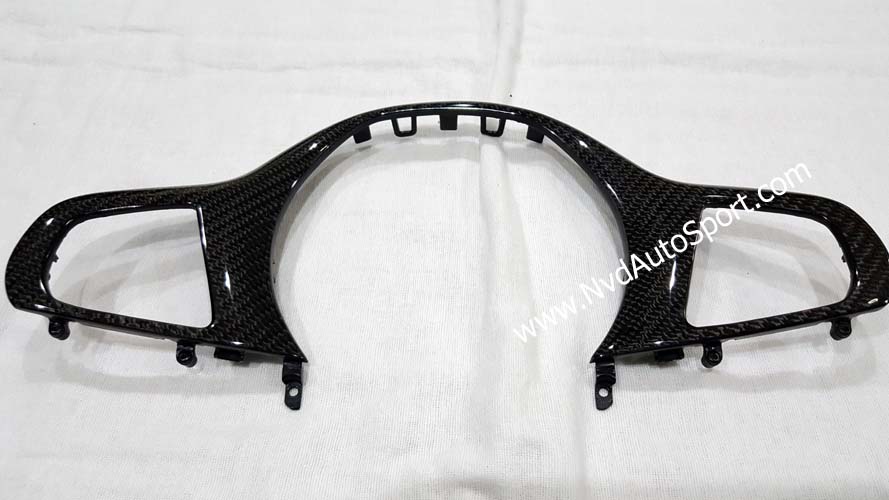 BMW G20, G22, G80 M3, G82 M4 Carbon fiber INTERIOR UPPER STEERING WHEEL TRIM