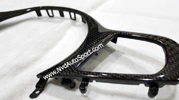 BMW G20, G22, G80 M3, G82 M4 Carbon fiber upper steering wheel trim