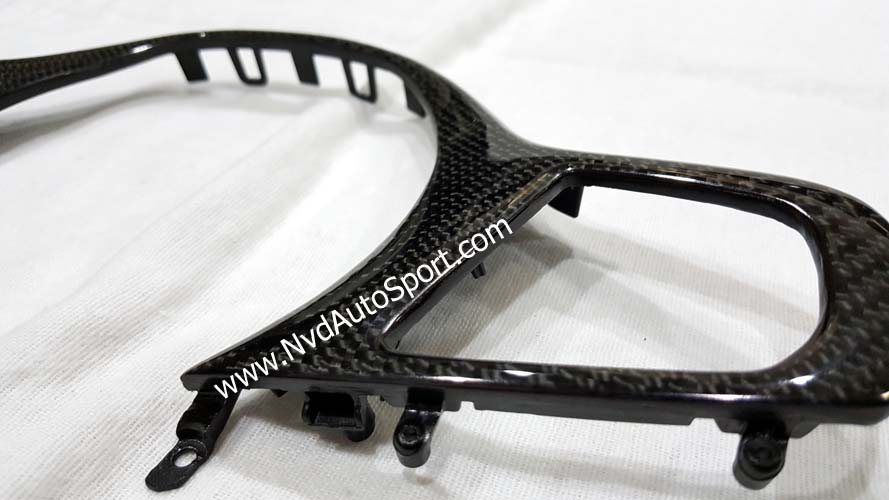 BMW G20, G22, G80 M3, G82 M4 Carbon fiber INTERIOR UPPER STEERING WHEEL TRIM