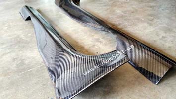 BMW G22, G82 M4 Carbon fiber inner door sills