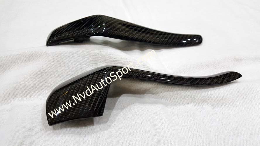 BMW i8 Carbon fiber interior Headrest Safety Belt Cover Cap