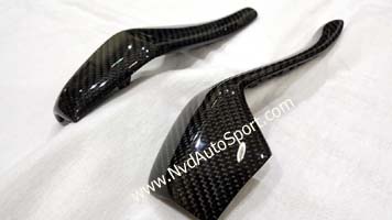 BMW i8 Carbon fiber Headrest Safety Belt Cover Cap