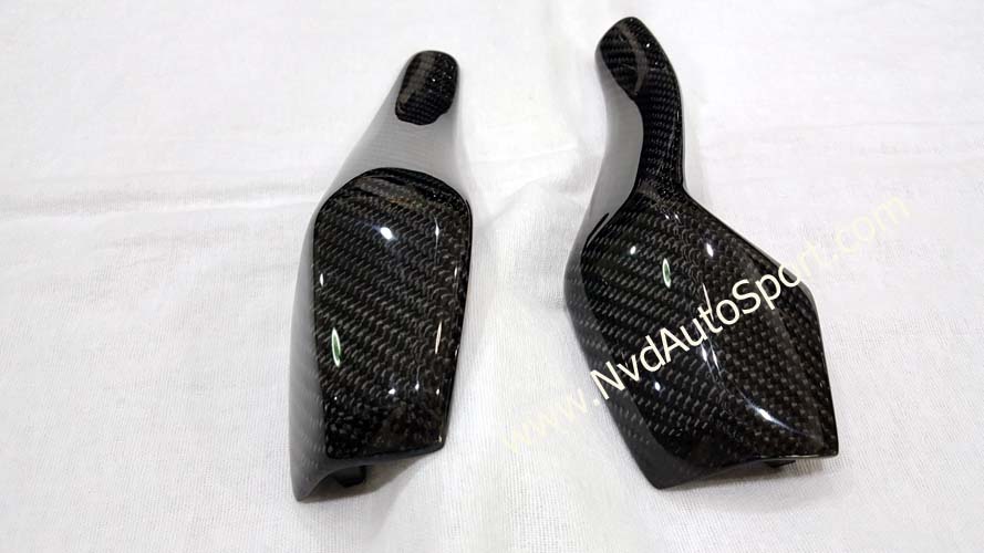 BMW i8 Carbon fiber interior Headrest Safety Belt Cover Cap