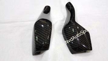 BMW i8 Carbon fiber Headrest Safety Belt Cover Cap