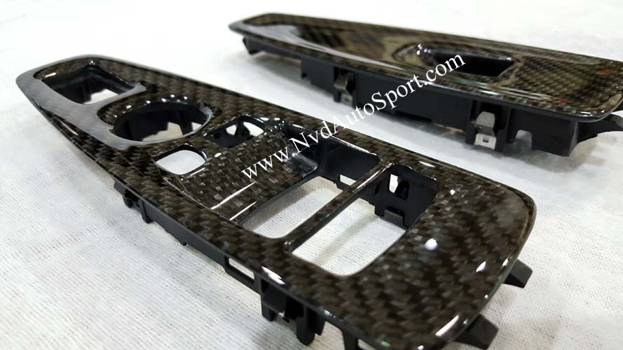 BMW i8 Carbon fiber interior window switch panel