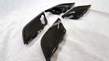 BMW X5 F15, F85 Carbon fiber door lock insert trim