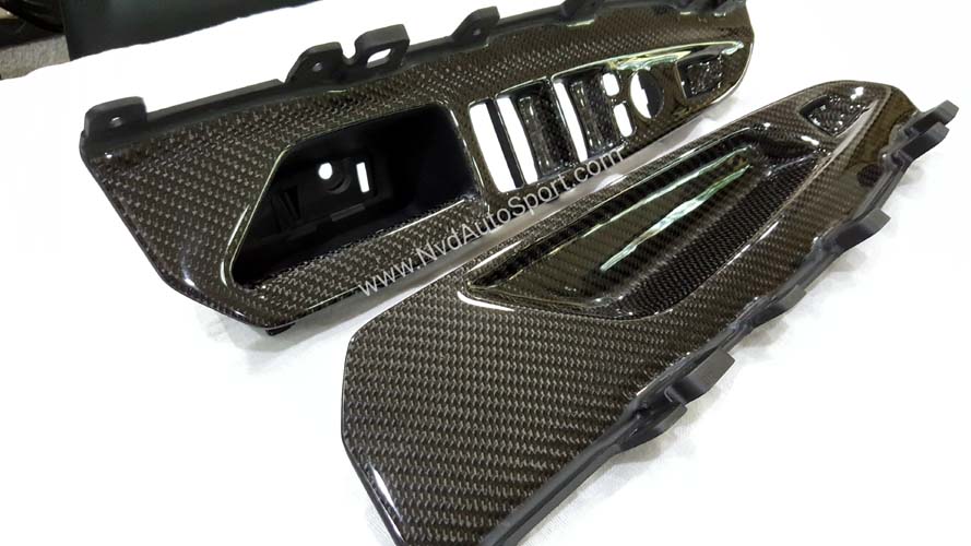 BMW X5 F15 F85 Carbon fiber interior door window switch trim