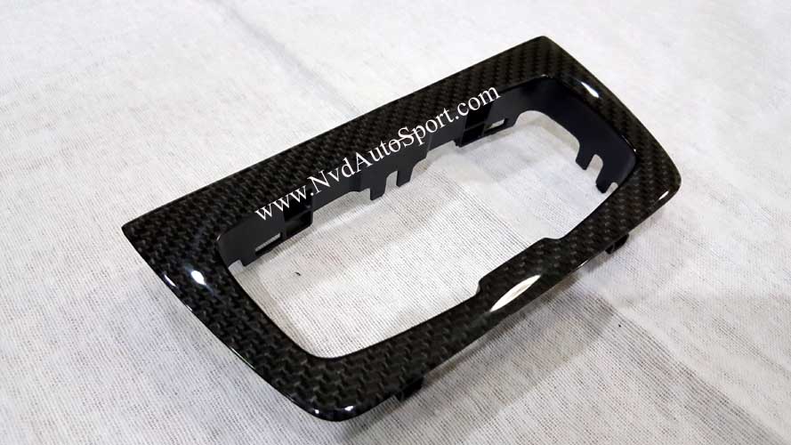 BMW X5 F15, F85 M Carbon fiber Headlamp switch trim