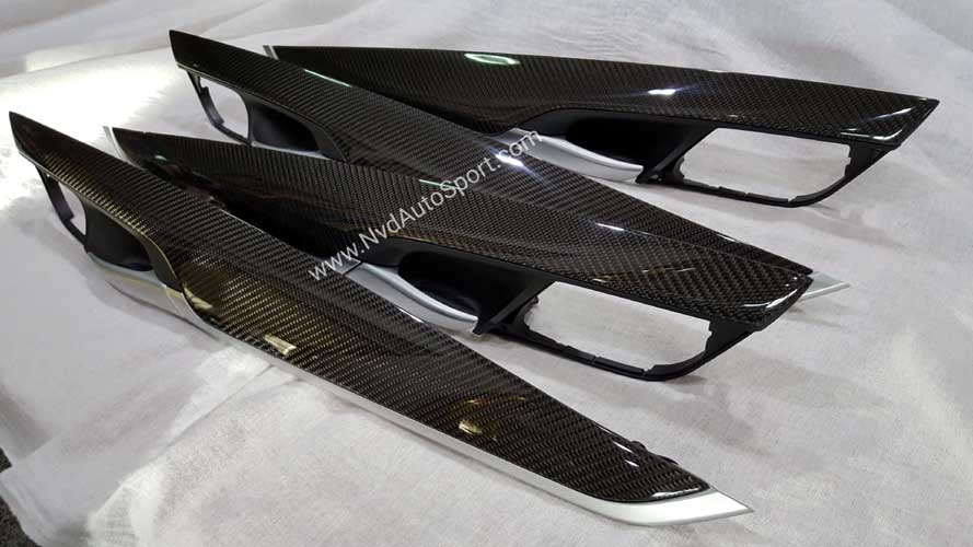 BMW X5 F15, F85 Carbon fiber interior door trims