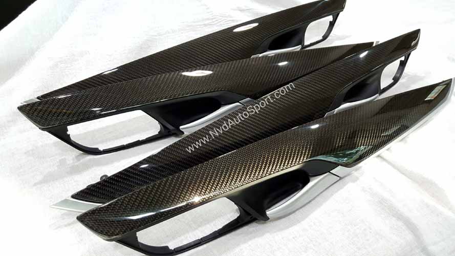 BMW X5 F15, F85 Carbon fiber interior door trims