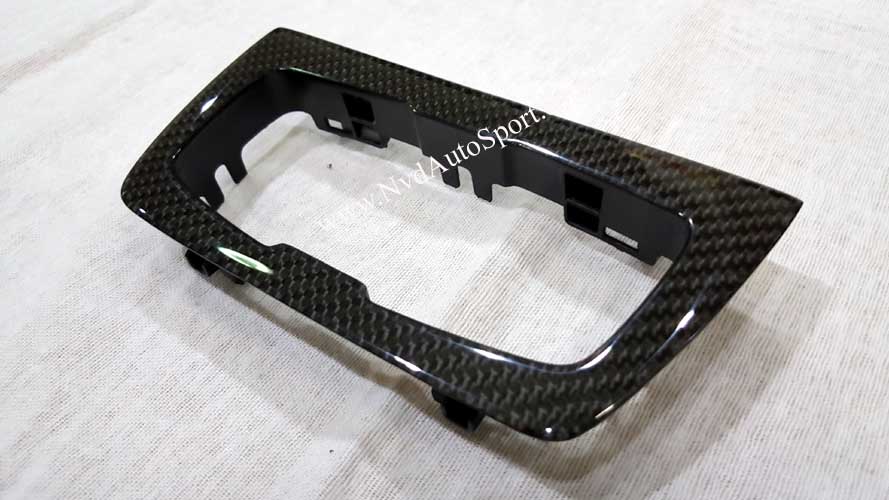 BMW X6 F16, F86 M Carbon fiber interior headlamp switch trim