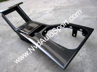 BMW E39, E39 M5 Carbon fibre centre console