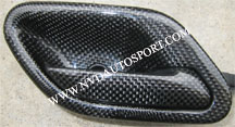 BMW E39 Carbon fibre interior door pull