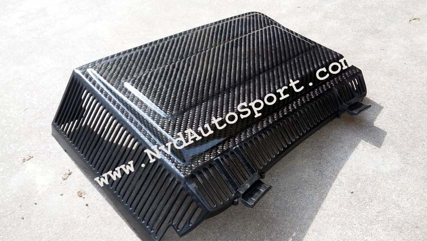 BMW E39 M5 carbon fiber carbon fibre Microfilter cover