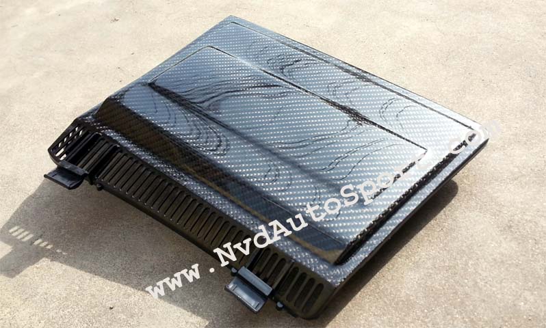 BMW E39 M5 carbon fiber carbon fibre Microfilter cover