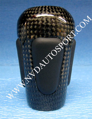 TypeS Black Carbon Fibre Gear Knob