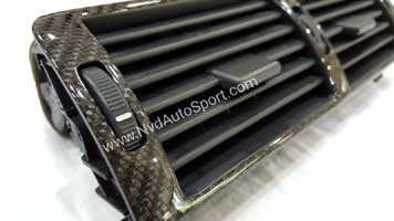 BMW E46 M3 Carbon fiber center air con vent