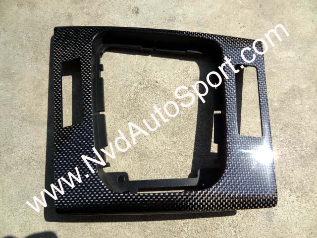 BMW E46 / E46 M3 Carbon fiber skinning Interior Center Console Panel from NVD Autosport