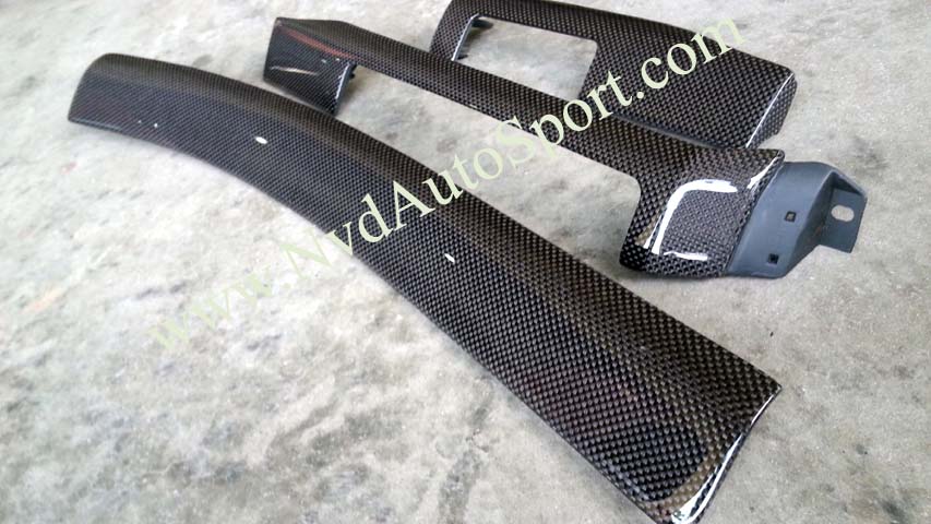 BMW E46 M3 Carbon fiber interior Dash trims