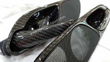 BMW E46 M3 Carbon fiber Interior Door Handles