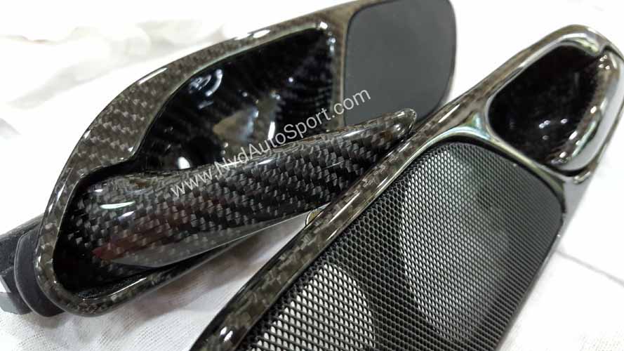 BMW E46, E46 M3 Carbon fiber Interior Door Handles