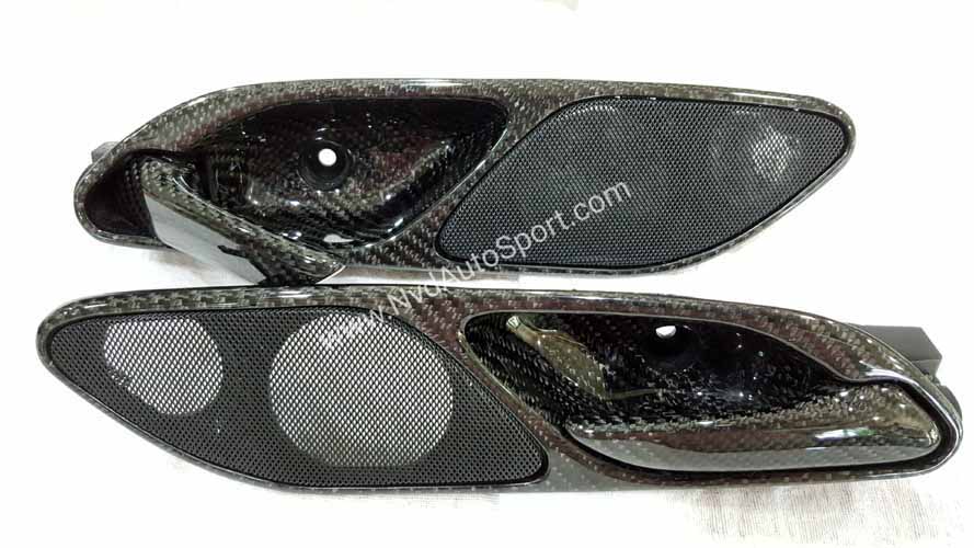 BMW E46, E46 M3 Carbon fiber Interior Door Handles