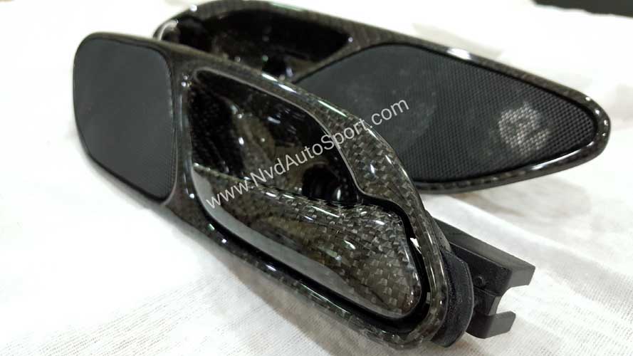 BMW E46, E46 M3 Carbon fiber Interior Door Handles