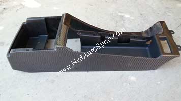 BMW E46/ E46 M3 carbon interior Handbrake Console from NVD Autosport