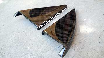 BMW E46/E46 M3 carbon fiber inner side mirror covers