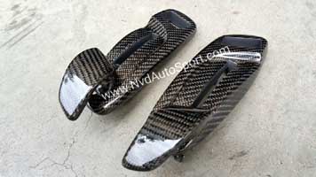 BMW E46/ E46 M3 carbon fiber seat pulls